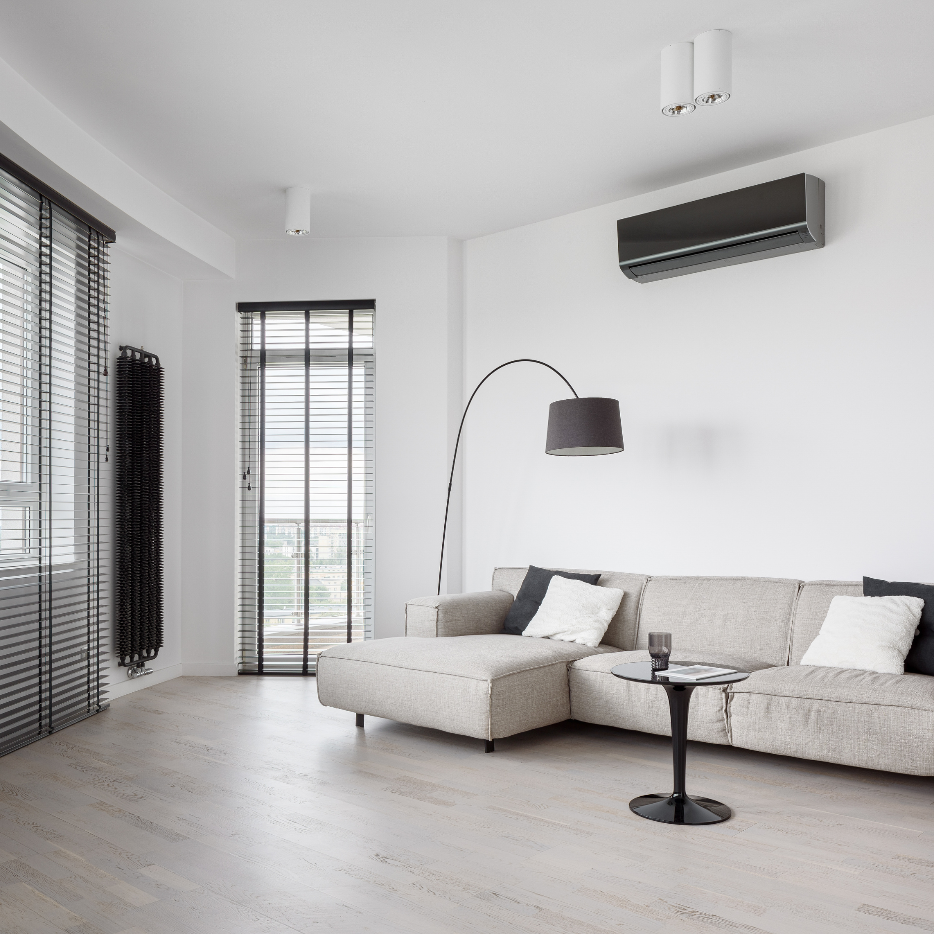 Unité intérieure d'une climatisation dans un appartement