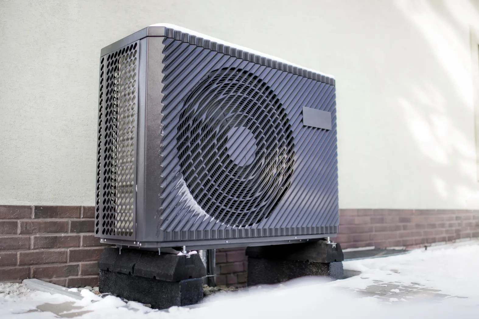 Unité extérieure d'une pompe à chaleur air eau